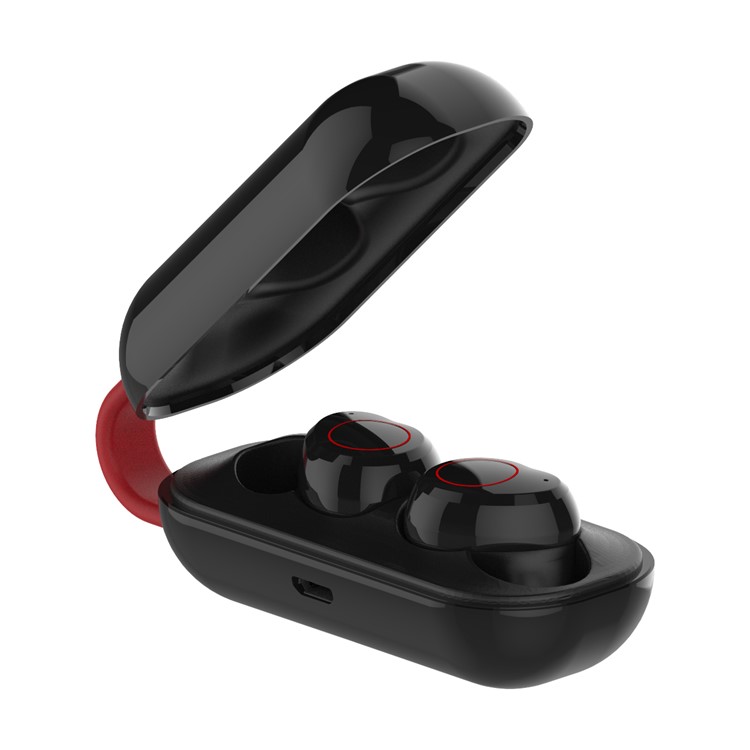 BTH193 True In-Ear Bluetooth Headphones Wireless Earbuds Stereo Sound Headset with Charging Box - Black-5