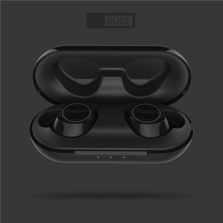 BTH188 TWS Bluetooth Earbuds Portable True Wireless HiFi Wireless Earphones with Charging Box - Black-13