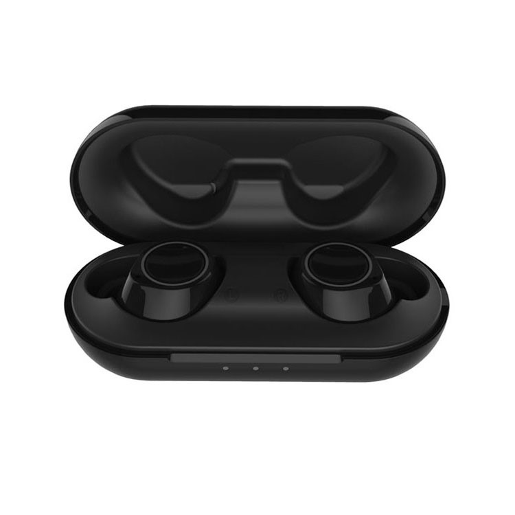 BTH188 TWS Bluetooth Earbuds Portable True Wireless HiFi Wireless Earphones with Charging Box - Black-3