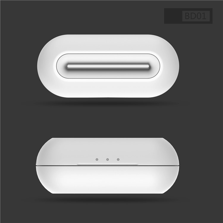 BTH188 TWS Bluetooth Earbuds Portable True Wireless HiFi Wireless Earphones with Charging Box - White-12