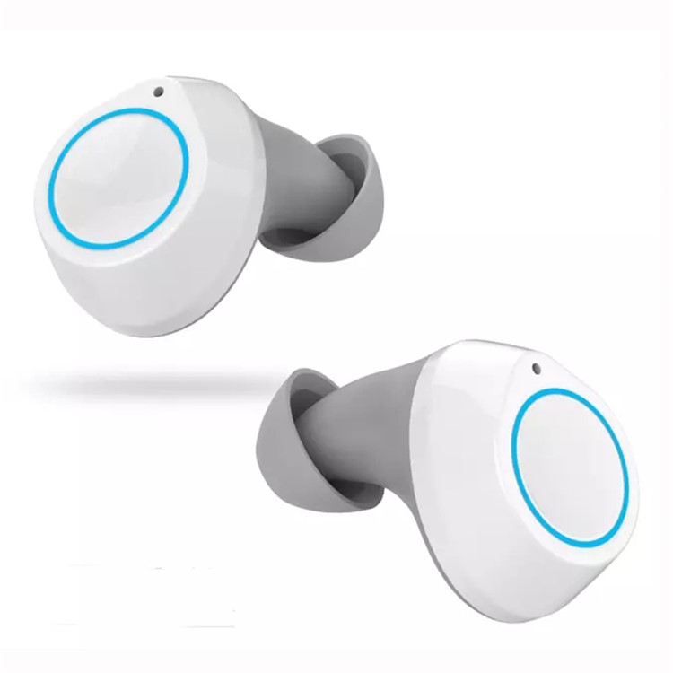 BTH188 TWS Bluetooth Earbuds Portable True Wireless HiFi Wireless Earphones with Charging Box - White-2