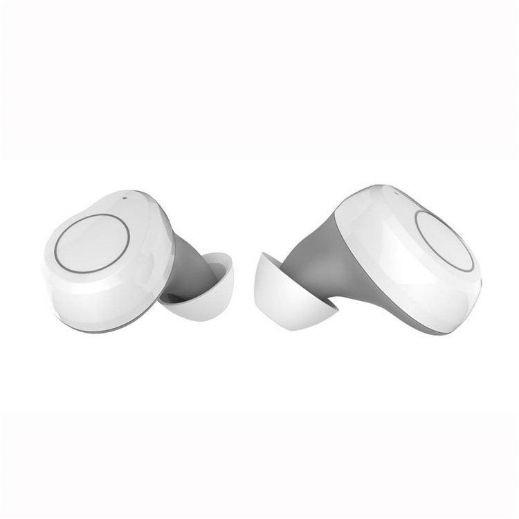 BTH188 TWS Bluetooth Earbuds Portable True Wireless HiFi Wireless Earphones with Charging Box - White-4