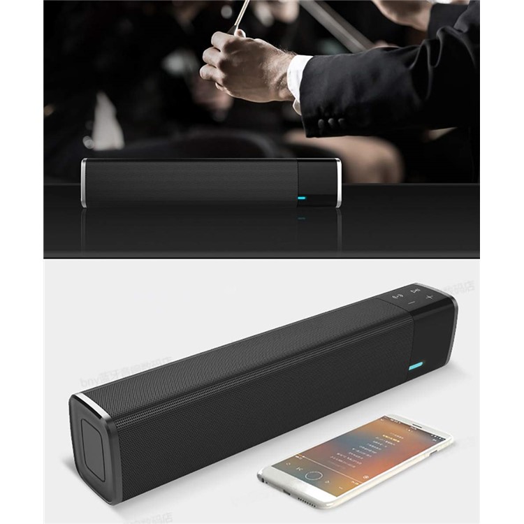 SL-1000S Wireless Speaker BT Soundbox Subwoofer Soundbar Speakers Column Amplifier Sound Box Portable Loundspeakers - Black-2
