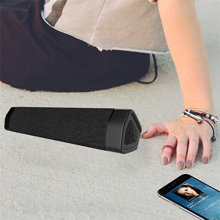 S9 Wireless Speaker Music Soundbar Subwoofer Home TV Audio Player Amplifier Outdoor Loundspeakers U-disk BT Speaker - Black-1