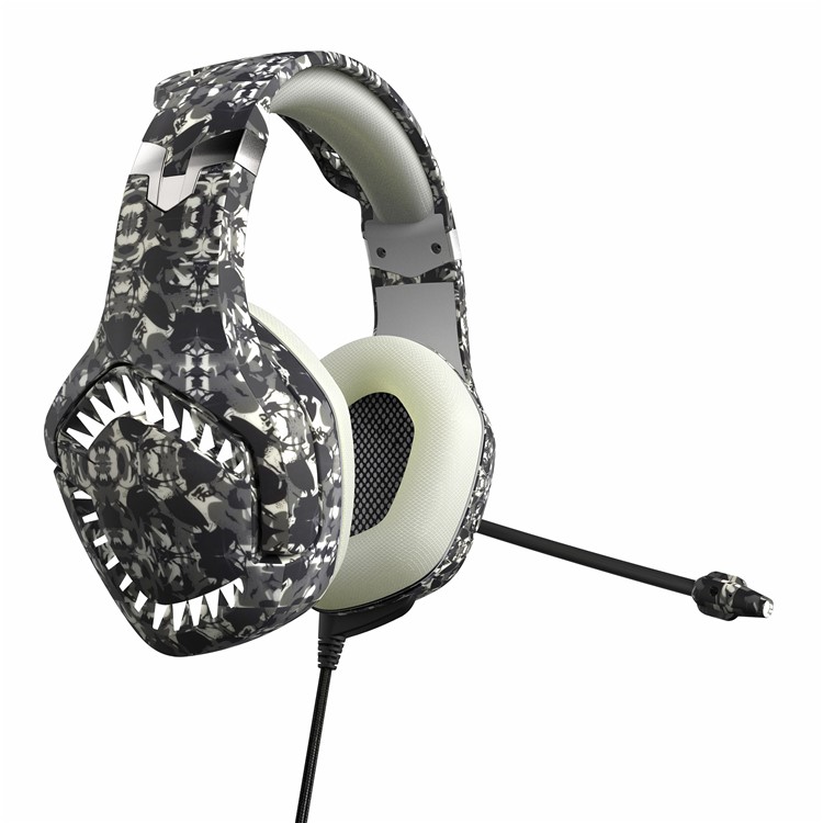 ONIKUMA K1 Pro 3.5MM MIC Gaming Headset for PS4 Xbox - Leopard-18