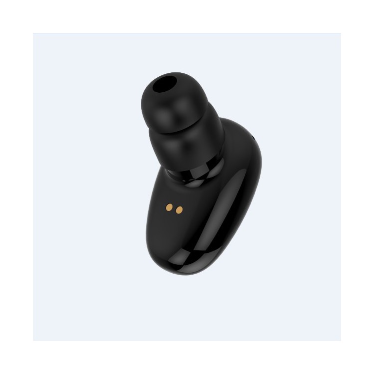 Bluetooth 5.0 Earphone Mini In-ear Magnetic Single Ear Headphone with Charging Bin - Black-8