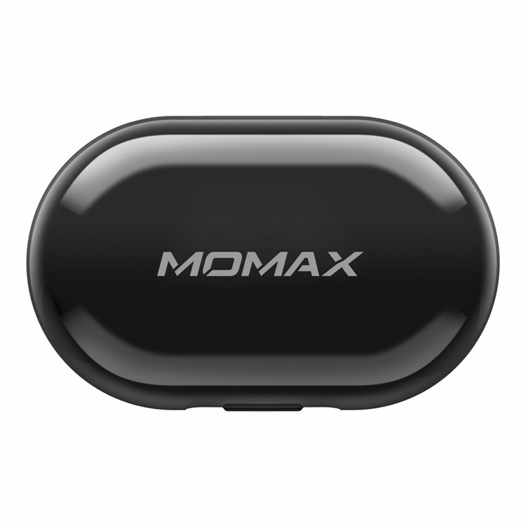 MOMAX PILLS True Wireless Bluetooth Headsets with Charging Bin - Black-4