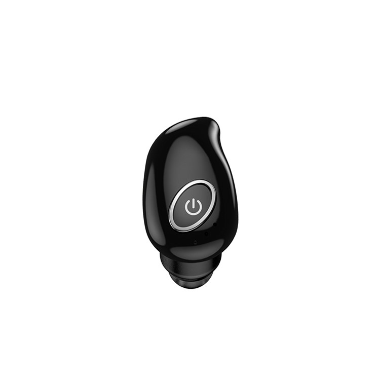 A-04i Mini Bluetooth Earphone Intelligent Noise Reduction Wireless Business Headphone - Black-1