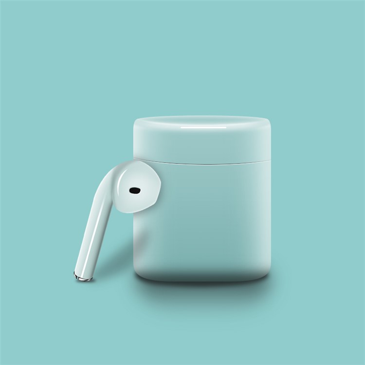 

TWS Wireless Binaural Touch Control Bluetooth Headsets with Charging Box - Blue, iPhone 11 Pro 5.8 inch