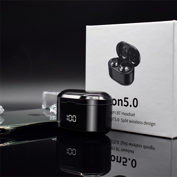 X6 TWS Drahtlose Bluetooth-Headsets 5,0 Ist Mit Digitalanzeige Ladefunktion-3