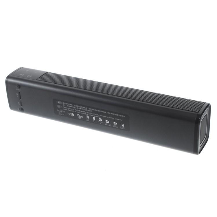 SL-1000S Dual Horn Mega Bass Wireless Bluetooth High Fidelity Speaker Support NFC - Black-2