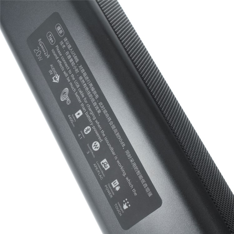 SL-1000S Dual Horn Mega Bass Wireless Bluetooth High Fidelity Speaker Support NFC - Black-4
