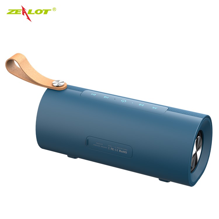 ZEALOT S30 Bluetooth Wireless Speaker Super Deep Bass HD Sound Box 10W Music Subwoofer Speaker - Navy Blue-5