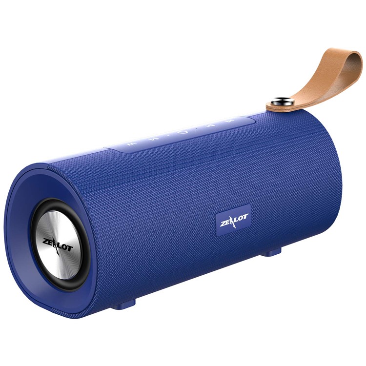 Altavoz Inalámbrico Caja De Sonido Súper Bajo Profundo HD Altavoz Subwoofer 10W Música ZEALOT S30 Bluetooth - Azul-1