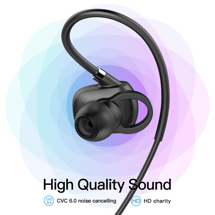 GGMM W710 Waterproof Bluetooth 4.1 Wireless Headphones with Mic - Black-6