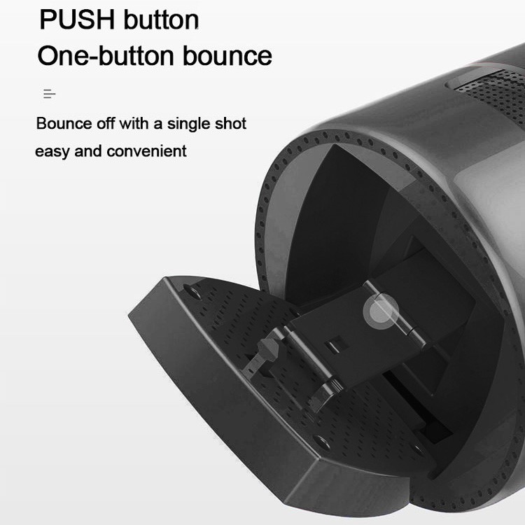 W8 Bluetooth 5.0 Speaker Portable Wireless Charger 10W Powerful Party Speaker - Black-11