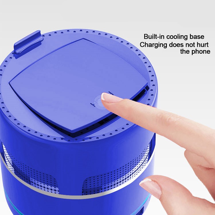 Alto-falante 10W Poderoso Partido Carregador Portátil Sem Fio 5.0 Alto-falante Bluetooth W8 - Azul-3