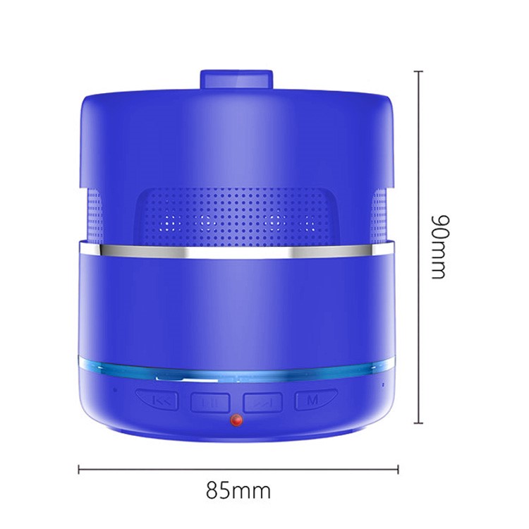 Alto-falante 10W Poderoso Partido Carregador Portátil Sem Fio 5.0 Alto-falante Bluetooth W8 - Azul-8