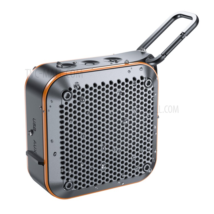 BT525 5W IPX7 Wasserdichten Mini Bluetooth-Lautsprecher Eingebautes Mikrofon TF-Karte / Aux-in - Orange-1