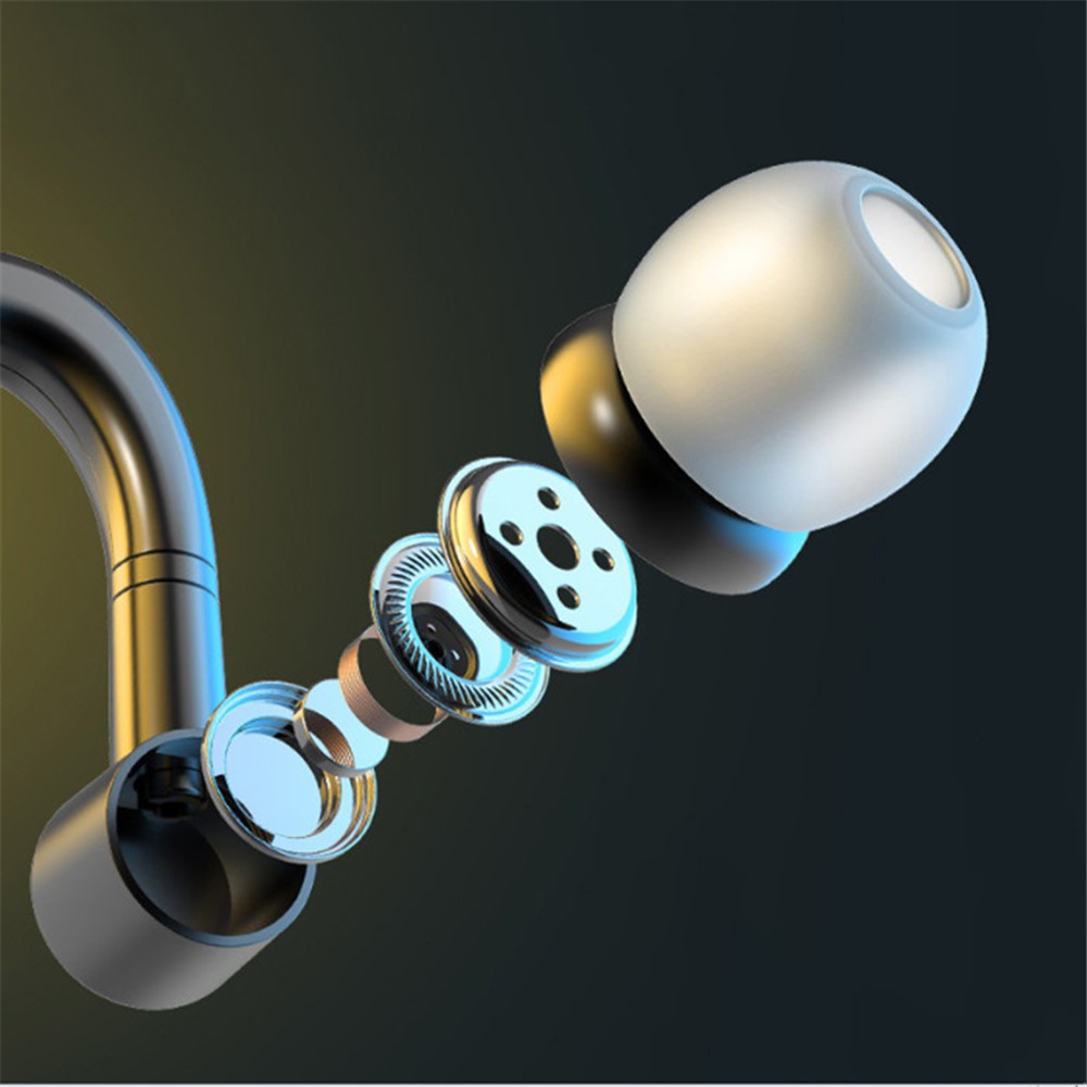 Sports Bluetooth 5.0 Stereo Wireless Headphone Noise Canceling Earhook Earphone-5