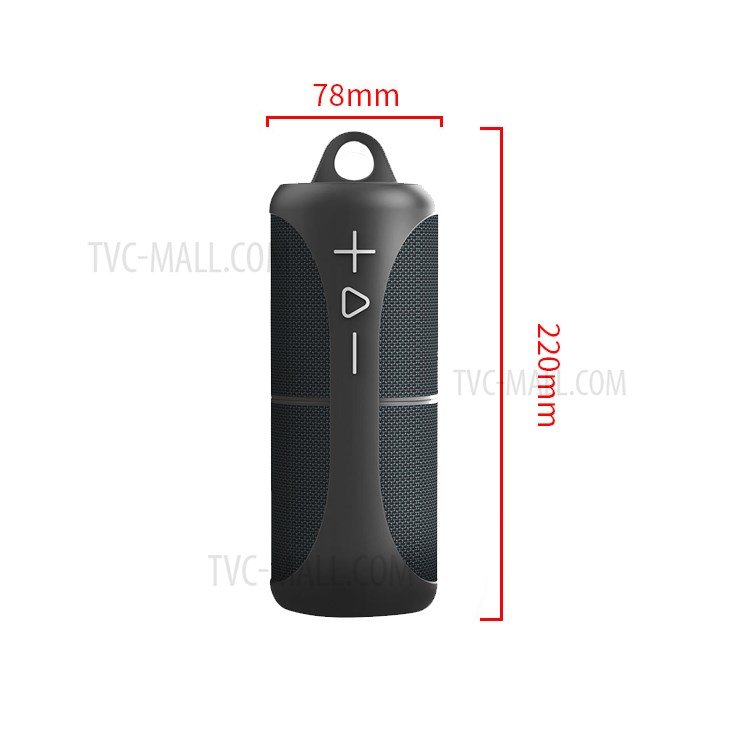 HOPESTAR H42 TWS Portable Bluetooth Speaker Wireless Column 3D Stereo Waterproof Subwoofer Support TF FM AUX-6