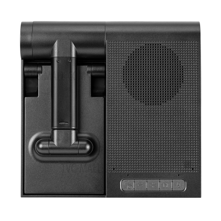 MOMAX Q.Conference MINI Wireless Charging Phone Holder Bluetooth Conference Speaker - Black-8