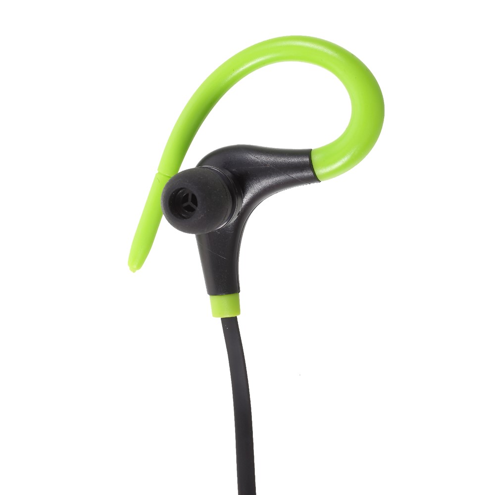 Q10 Wireless Bluetooth Sports Stereo Earphone Neck Hanging Headset Headphone with Mic - Green-6