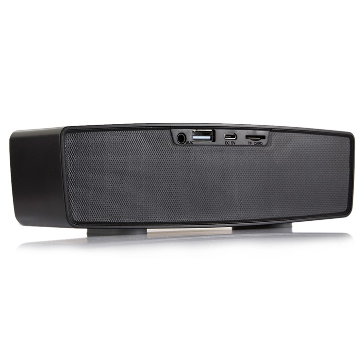 Mini Wireless Bluetooth Speaker with Mic Support TF Card/AUX-in - Black-2