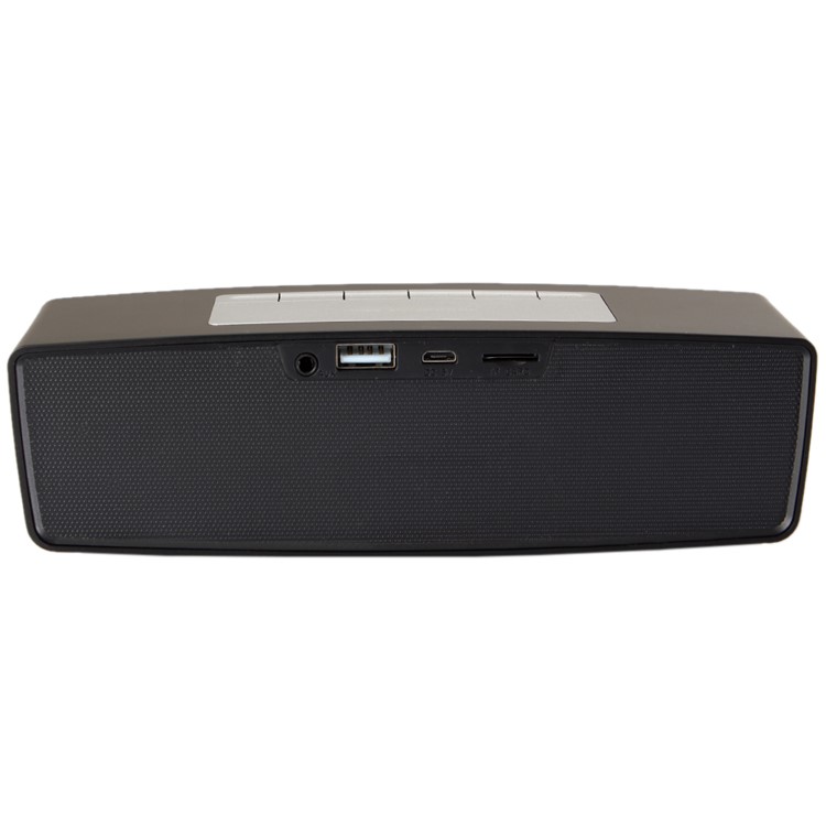 Mini Wireless Bluetooth Speaker with Mic Support TF Card/AUX-in - Black-6