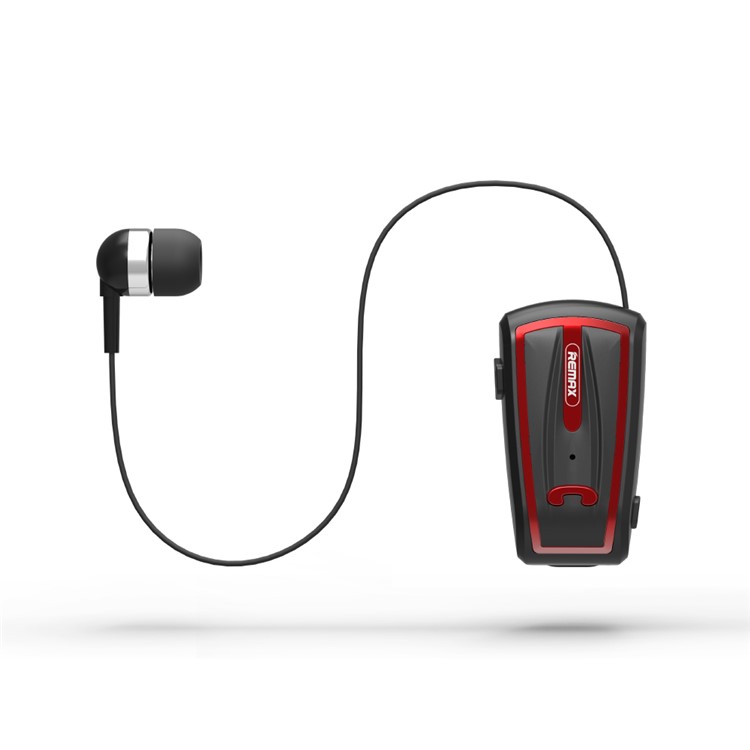REMAX T12 Colar Clipe Bluetooth Fone De Ouvido Com Controle De Volume De Microfone (ce / Rohs) - Preto-4