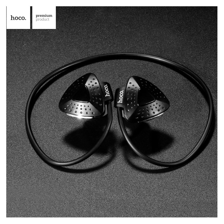 HOCO ES3 15CM CSR4.0 Bluetooth Sports Neckband Earpiece with Mic - Black-6