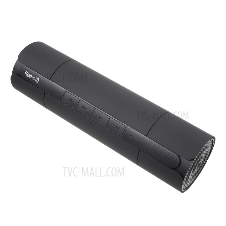 JKR-8800A NFC 3D Sound Bluetooth Speaker, Support USB/TF/Aux/Radio - Black-4