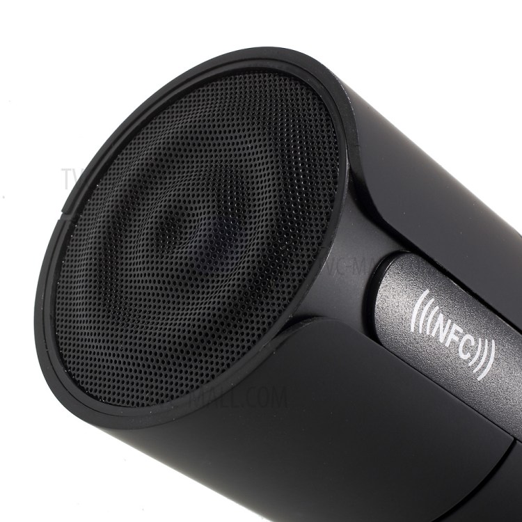 JKR-8800A NFC 3D Sound Bluetooth Speaker, Support USB/TF/Aux/Radio - Black-6