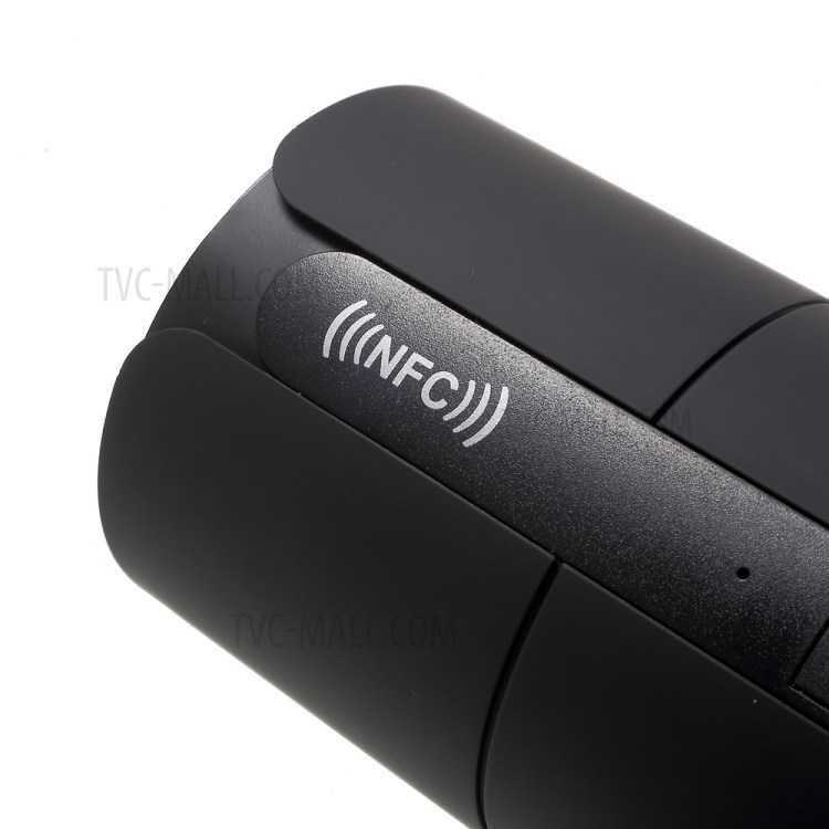JKR-8800A NFC 3D Sound Bluetooth Speaker, Support USB/TF/Aux/Radio - Black-9
