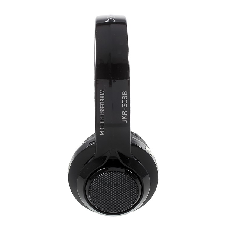 JKR-208B Stretchable Wireless Bluetooth Stereo Headphone Support Hands-free Call FM TF Card - Black-3