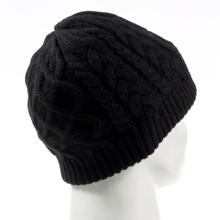 Winter Outdoor Bluetooth 3.0 Wireless Smart Beanie Knit Headphone Speaker Music Hat with Mic - Black-4