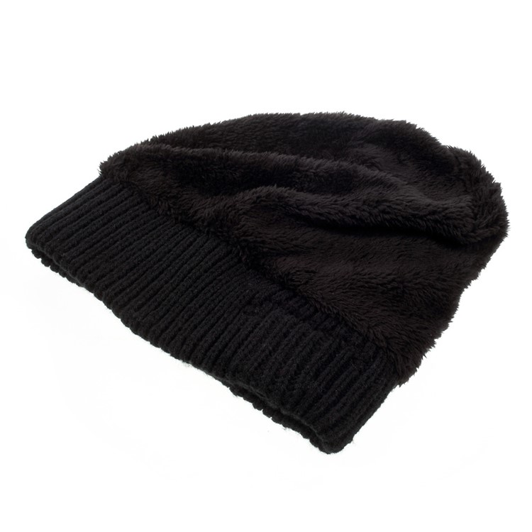 Winter Outdoor Bluetooth 3.0 Wireless Smart Beanie Knit Headphone Speaker Music Hat with Mic - Black-5