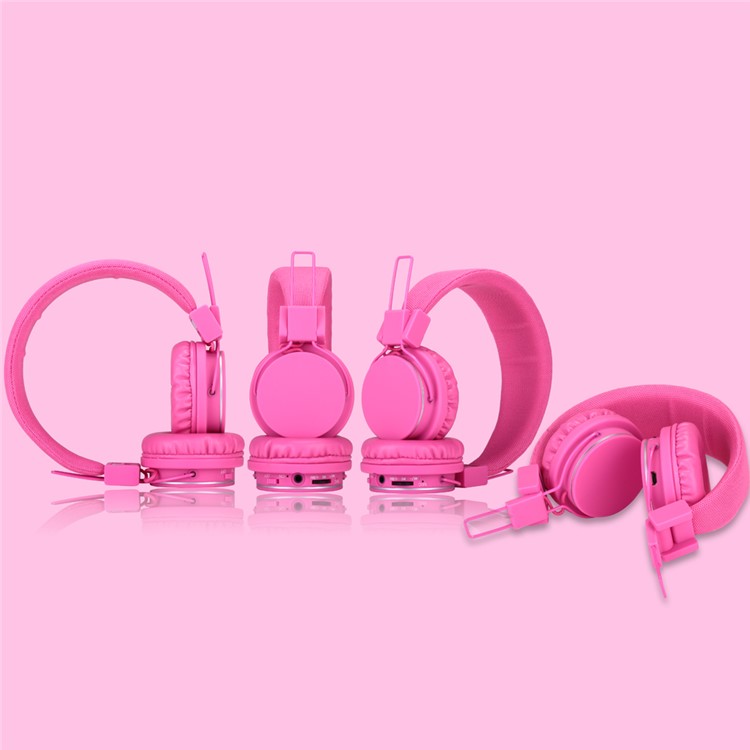 ROMIX X1 Bluetooth Wireless Headphone Headset with Microphone - Rose-2
