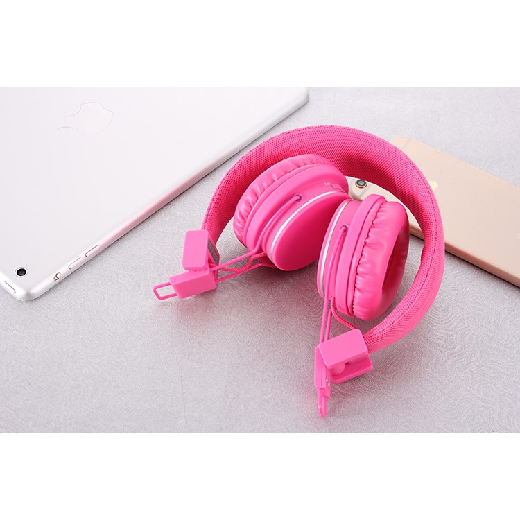 ROMIX X1 Bluetooth Wireless Headphone Headset with Microphone - Rose-3