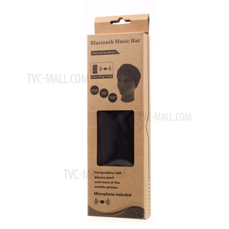 Wireless Bluetooth Sports Headphone Hands-free Headband with Mic - Black-10