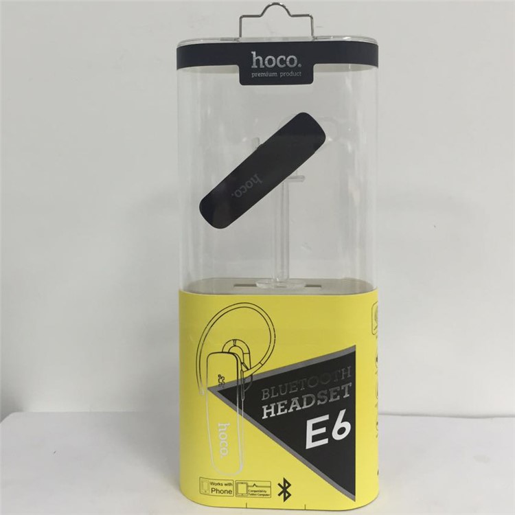 HOCO E6 Bluetooth 4.0 Hands-free Headset In-ear Earphone, Support Voice Prompt and Anti-lost (CE,RoHS,FCC) - Black-7