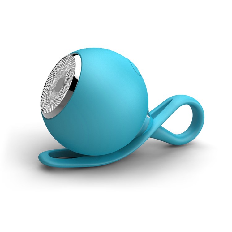 Outdoor Waterproof Sports Bicycle Speaker Wireless Bluetooth Support TF Card with Silicone Strap - Blue-2