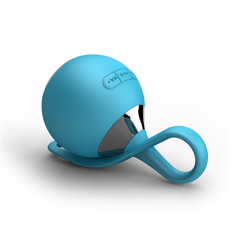 Outdoor Waterproof Sports Bicycle Speaker Wireless Bluetooth Support TF Card with Silicone Strap - Blue-3
