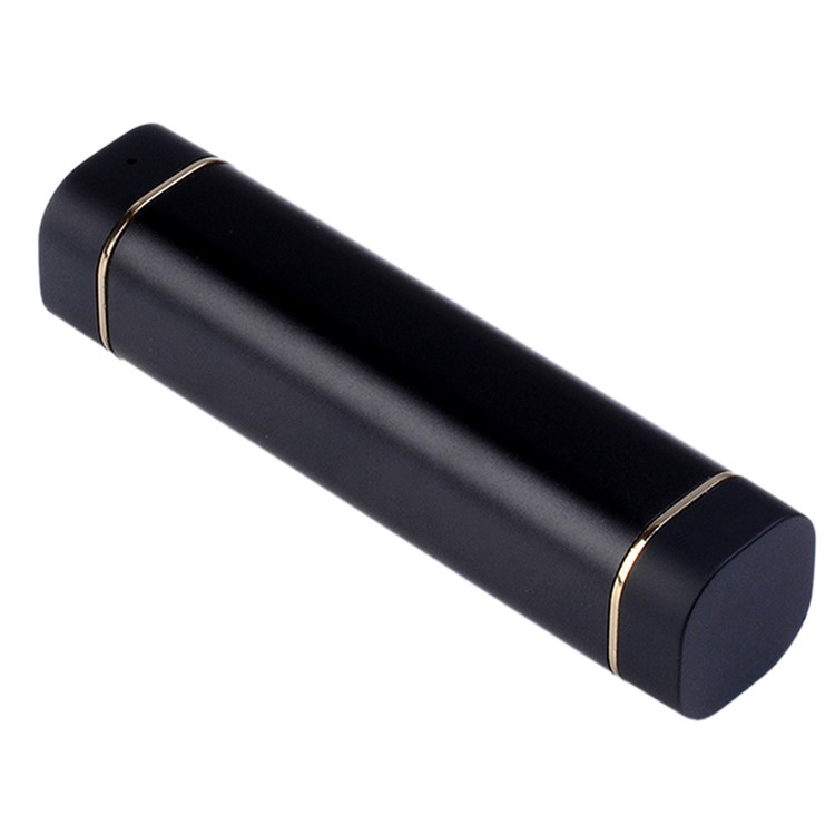 K1 Mini 2-In-1 Single Bluetooth Headset with Mic + USB Power Bank Battery Charger - Black-2