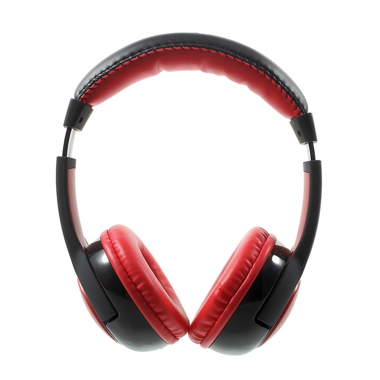 OVLENG S99 Over-ear Stereo Bluetooth 4.1 Headset Headphone with Mic Support TF Card/FM - Black / Red-2