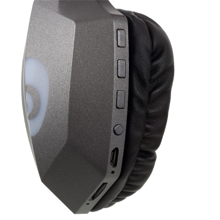 OVLENG S33 Wireless Bluetooth Over-ear Headset Headphone with Mic Support TF Card - Grey-4