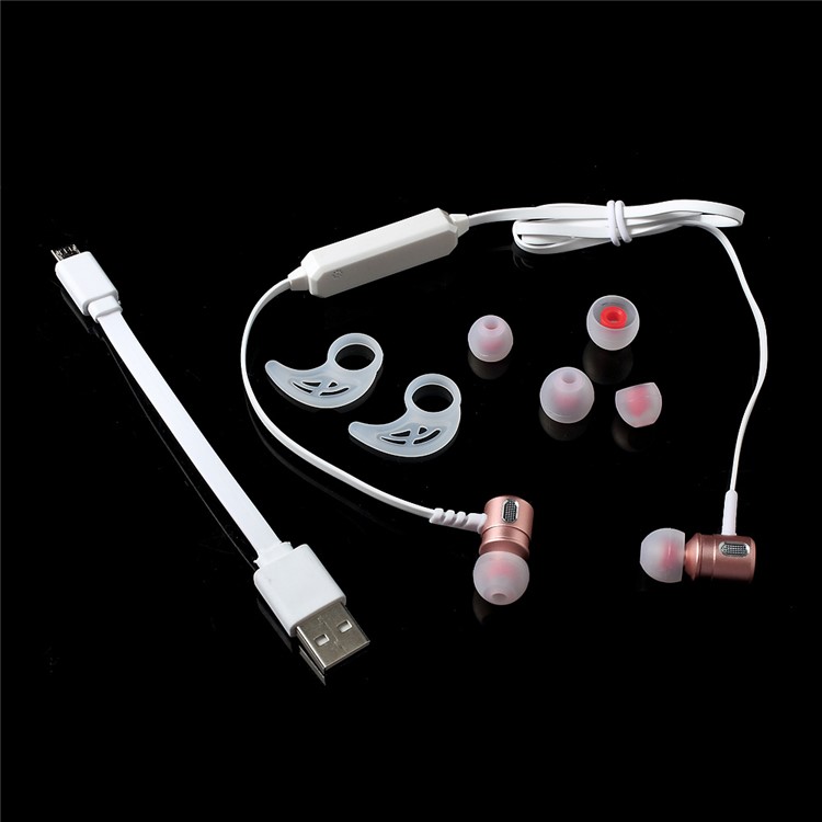 D8 Bluetooth 4.1 In-ear Sport Headset Stereo Earphone with Mic for iPhone Samsung-6