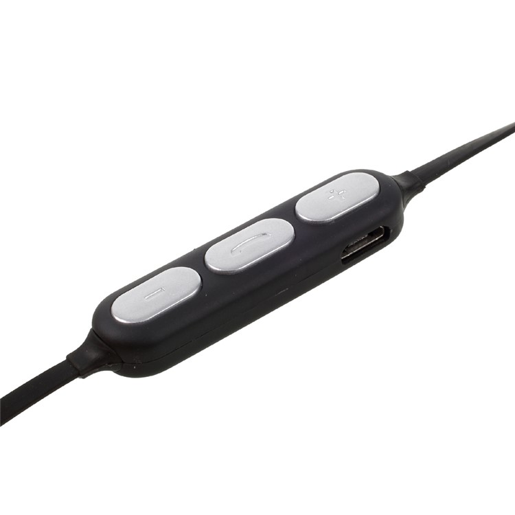 D2 Bluetooth 4.1 Stereo In-ear Sports Earphone with Mic & Line-in Control - Black-4