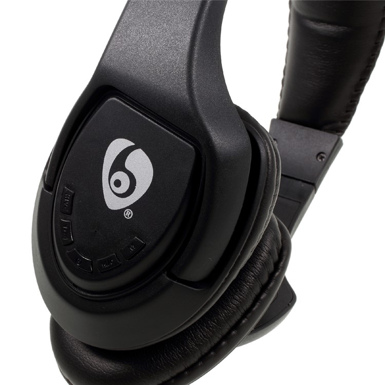 OVLENG MX333 Mega Bass Stereo Wireless Bluetooth 4.1 Over-ear Headset Support Mic/TF Card/FM - Black-4
