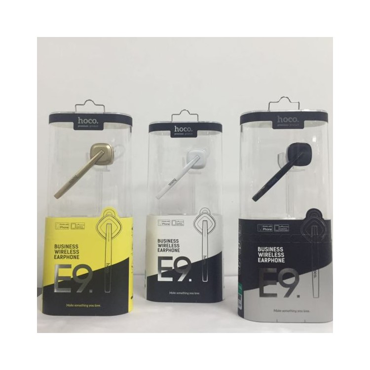 HOCO E9 Business Wireless Bluetooth 4.1 Earphone Headset with Mic - Black-6